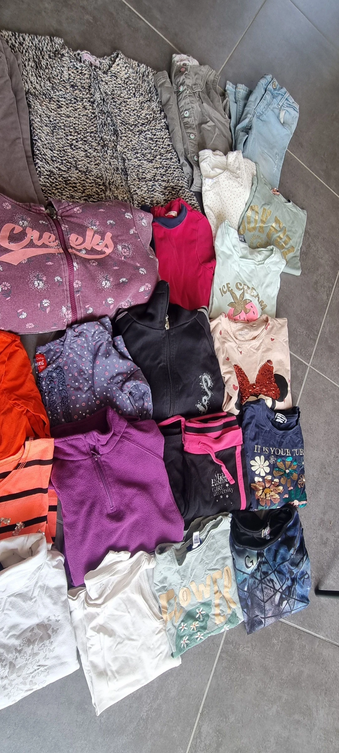 Lot vêtements fille  – photo 4